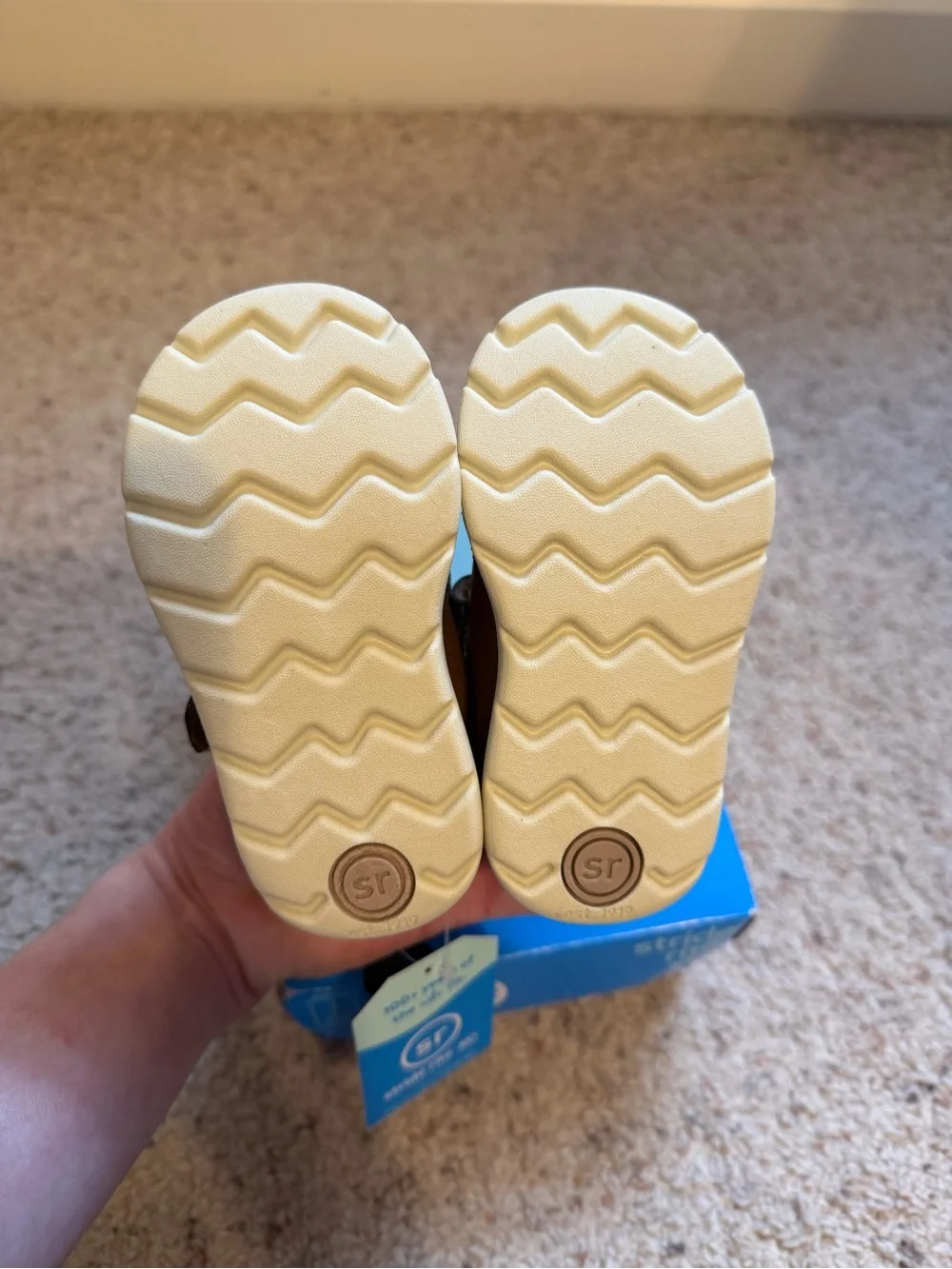 Stride Rite 360 Ethan Little Kid Brown Casual Shoes Size 6M
